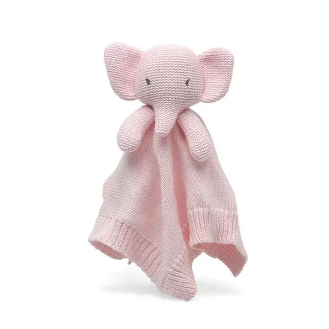 Kiokids Πανάκι Παρηγοριάς "Cotton Friends" Ελεφαντάκι Ροζ 3431