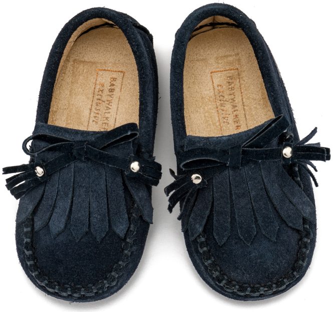 Loafer με Κρόσια και Φιογκάκι EXC5298 Μπλε - Image 2