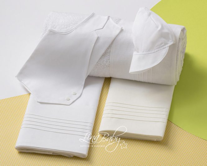 Lina Baby Σετ Λαδόπανο LB-1465 Nervir Ivory