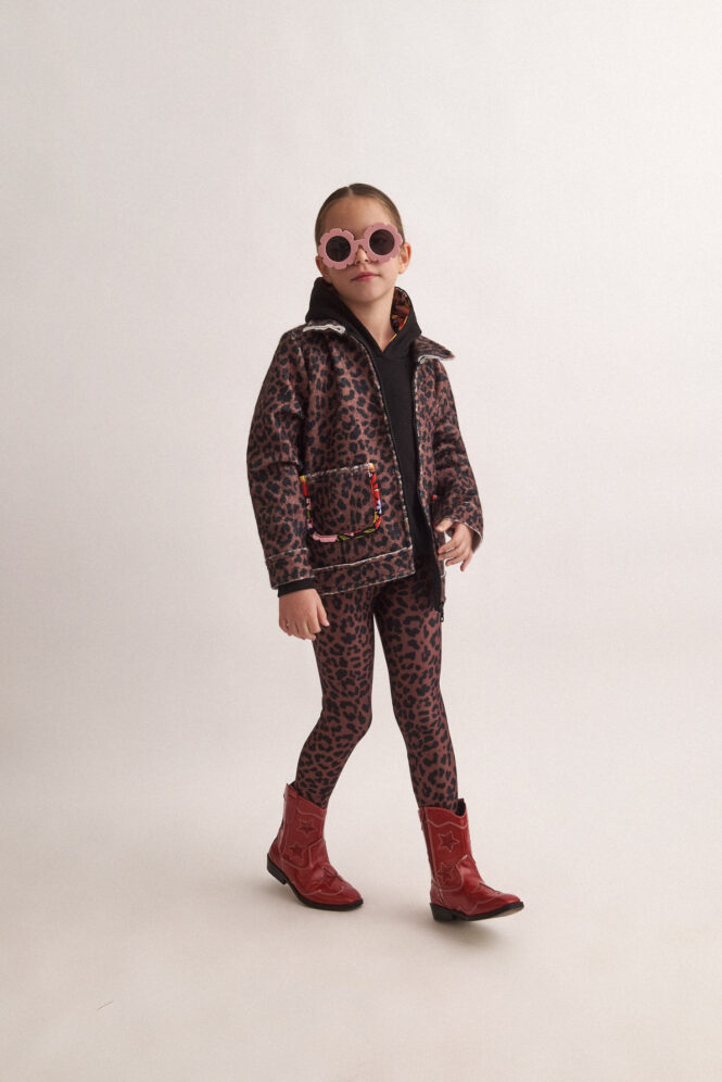 Two in a castle - Dolce Vita Leopard Jacket (T6625) - Image 2