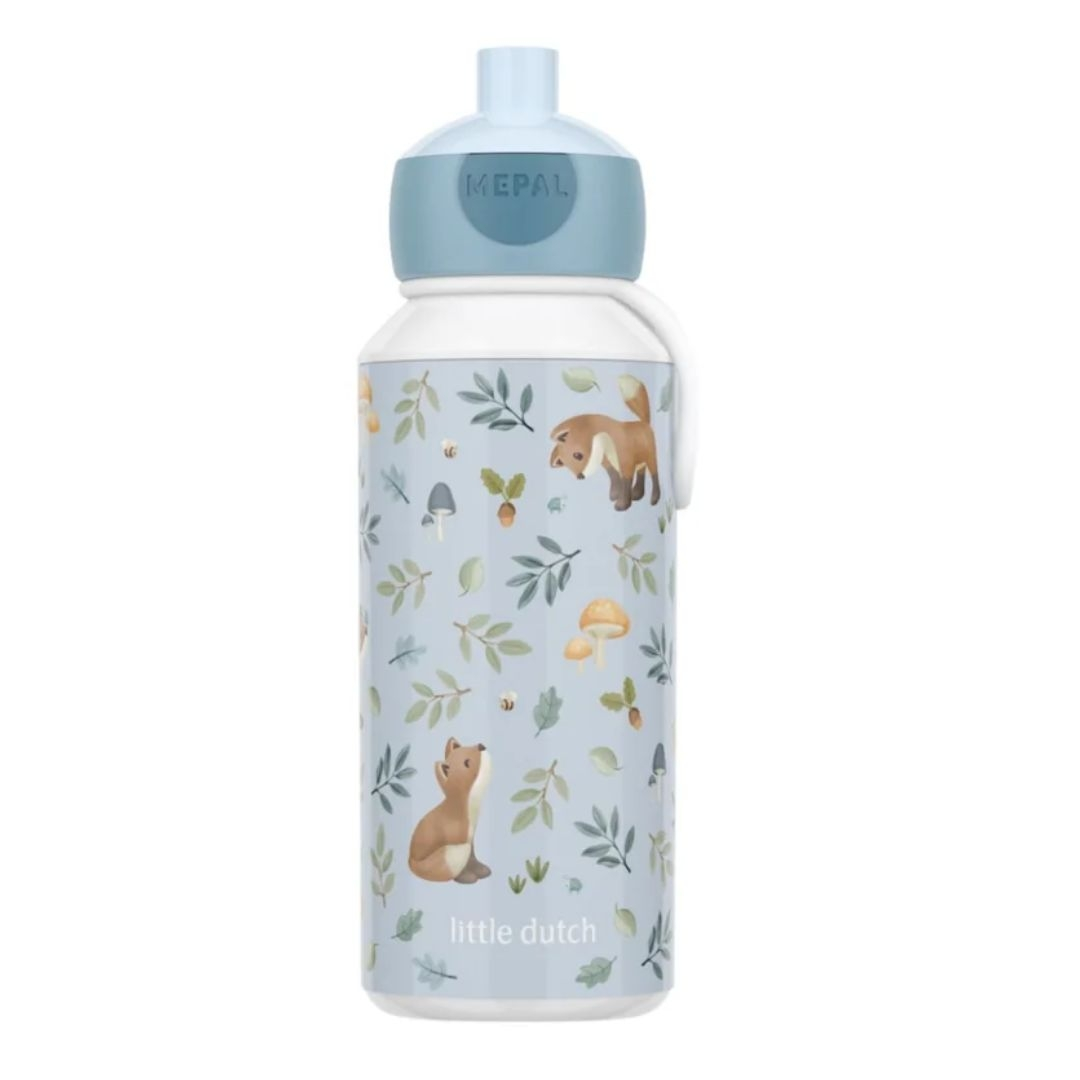 Little Dutch Μπουκάλι με pop up στόμιο 400ml Forest Friends MEP107410065408