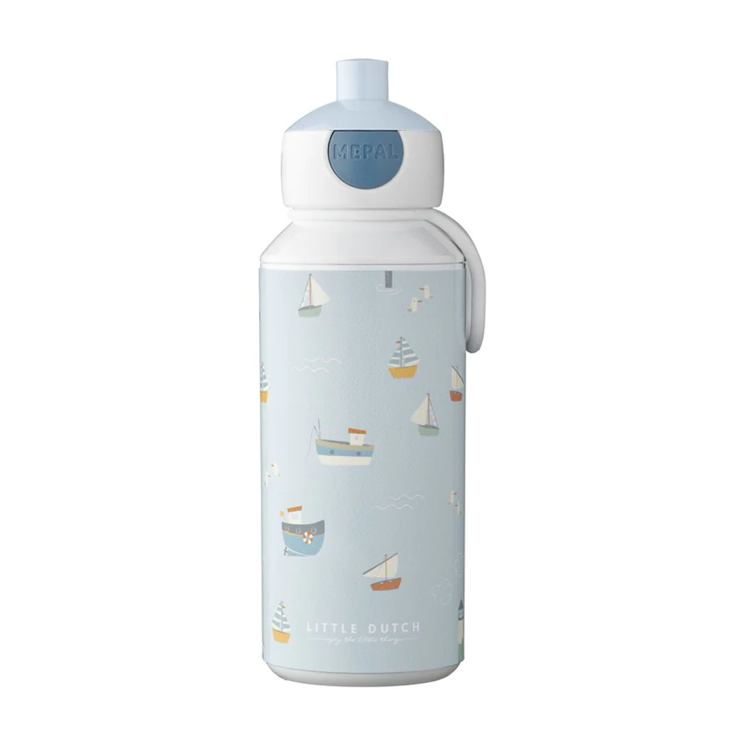 Little Dutch Μπουκάλι με pop-up στόμιο 400ml Sailors Bay