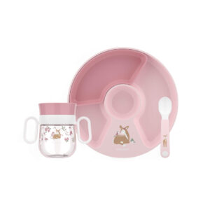 Βρεφικό σετ φαγητού 3 τεμαχίων Mio Fairy Garden – Little Dutch