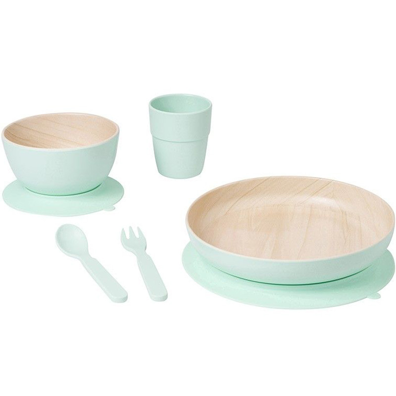 Παιδικό Σετ Φαγητού Saro 50541 Nordic Mint 5τεμ.