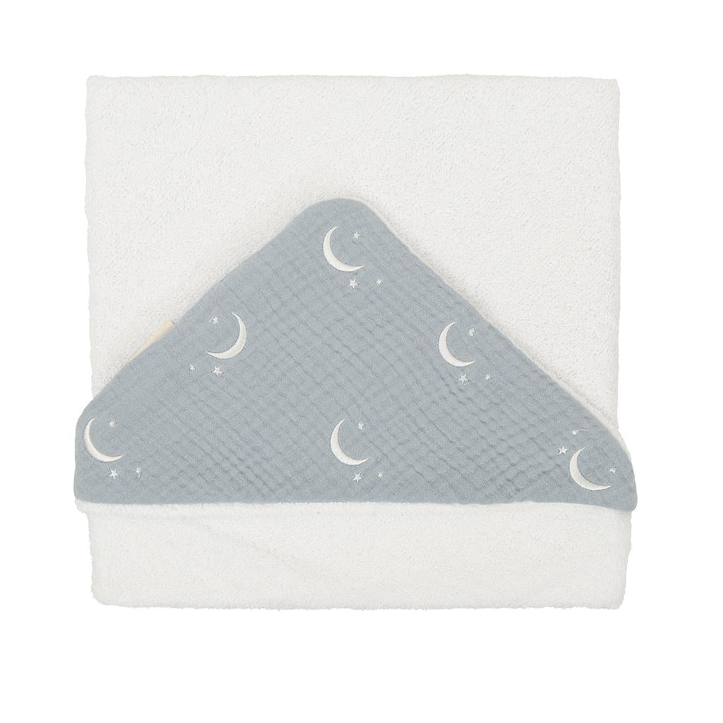 Κάπα Μπουρνούζι Bimbidreams Matalase Blue Moon 100x100