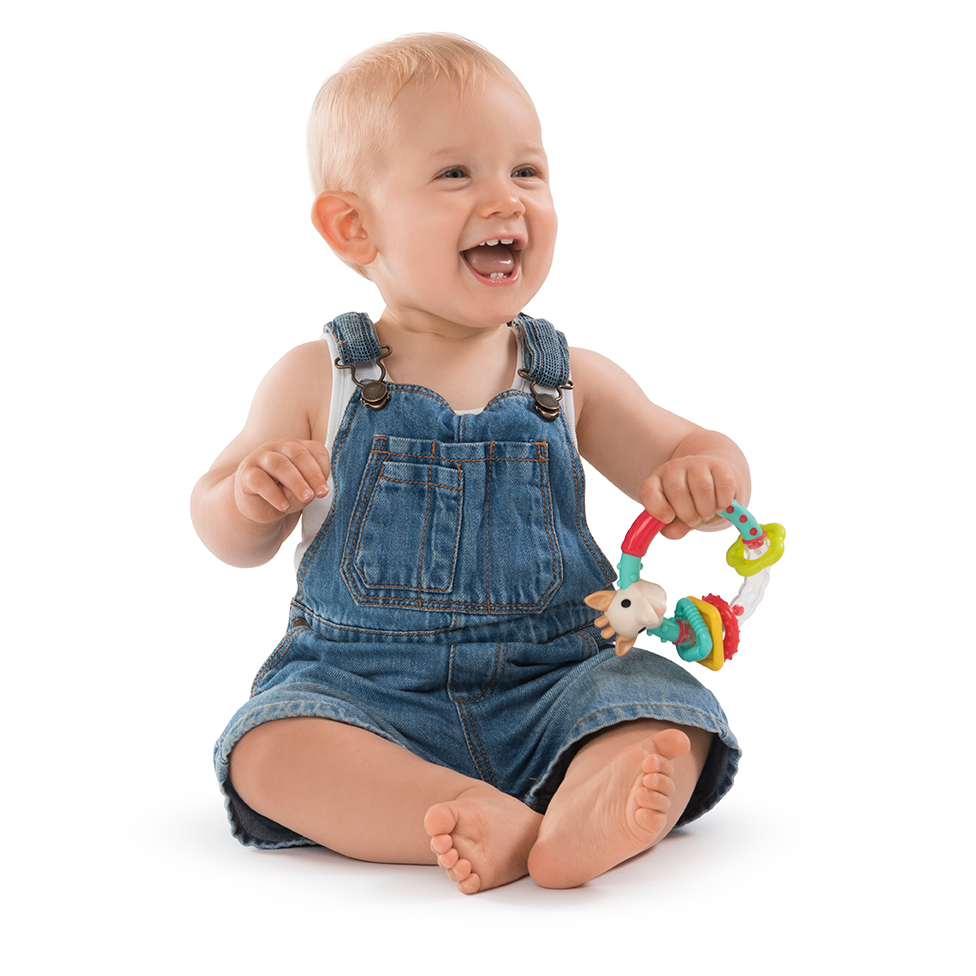 Sophie La Girafe Σόφι κουδουνίστρα πολλαπλών υφών S010179 - Image 3