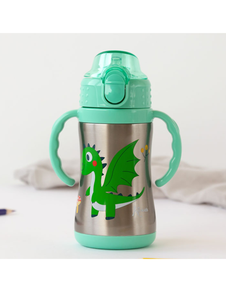 Παγούρι Θερμός με Λαβές Dragon 280ml.6+Μ - Image 2