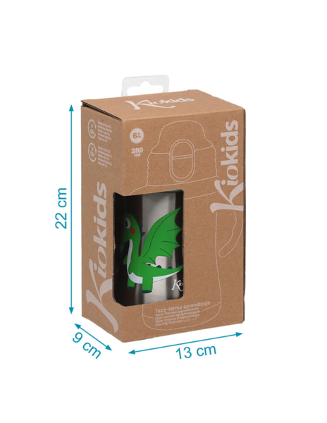 Παγούρι Θερμός με Λαβές Dragon 280ml.6+Μ - Image 4