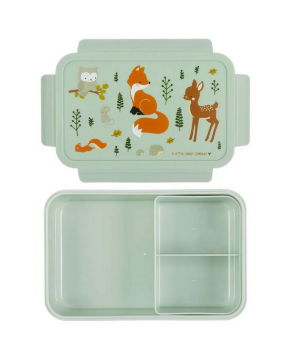 A little lovely company Δοχείο φαγητού Bento Lunch box Forest Friends BBFFMI66 - Image 2