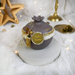 Κεραμικό Ρόδι – Καφέ