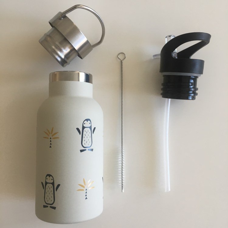 Fresk: Θερμός από ανοξείδωτο ατσάλι 350ml με διπλό πώμα Dandelion FR-FD300-12 - Image 3