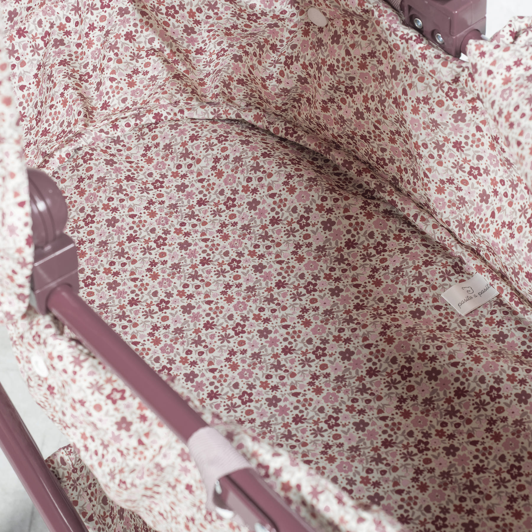 Καρότσι για κούκλες Cherry Flowers +3Υ - Image 3