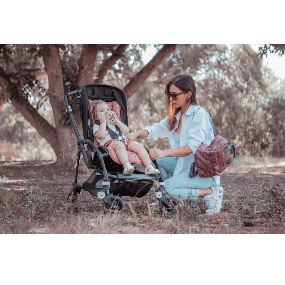 Στρωματάκι Καροτσιού Terracotta Πουά Minene 12315008230OS - Image 3