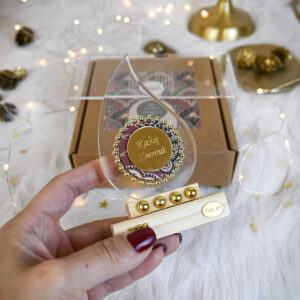 Χριστουγεννιάτικο Γούρι Plexi (Σταγόνα) 2026