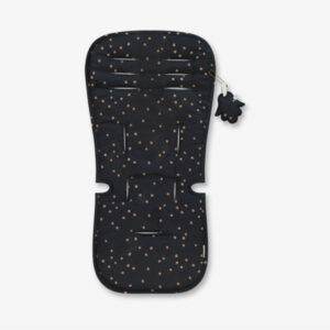 Minene Κάλυμμα Καροτσιού Ανθρακί Πουά 35x75εκ.