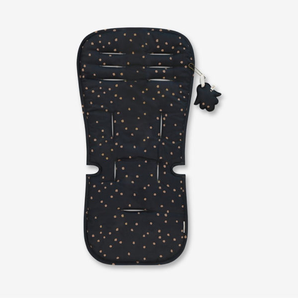 Minene Κάλυμμα Καροτσιού Ανθρακί Πουά 35x75εκ.