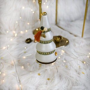 Διακοσμητικό Δέντρο Μικρό - Εκρού