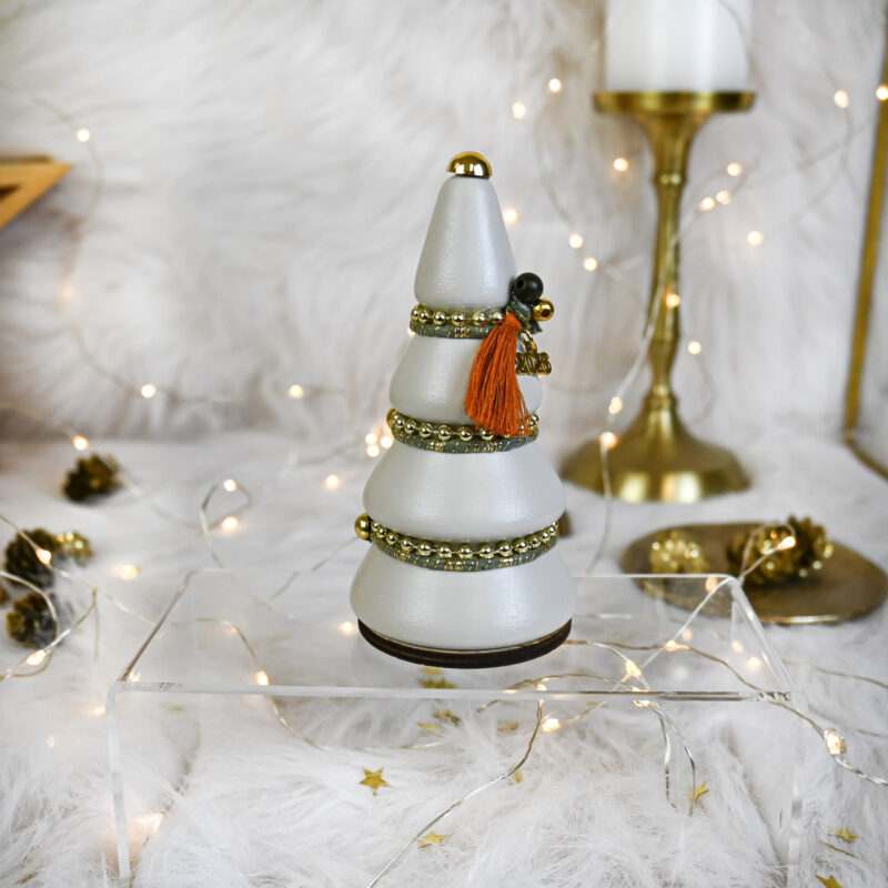 Διακοσμητικό Δέντρο Μικρό - Εκρού - Image 2