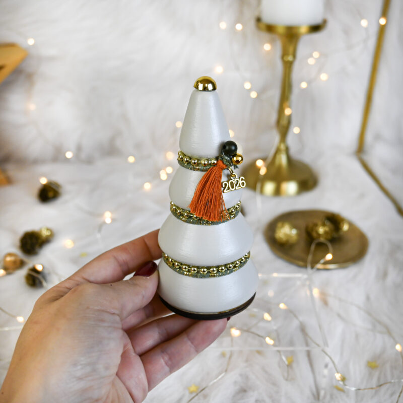 Διακοσμητικό Δέντρο Μικρό - Εκρού - Image 3