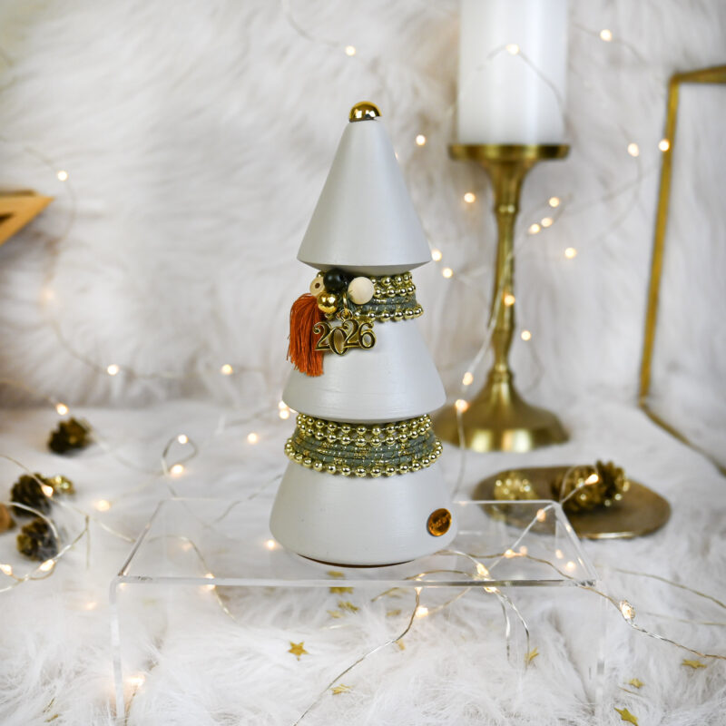 Διακοσμητικό Δέντρο Μεγάλο – Εκρού