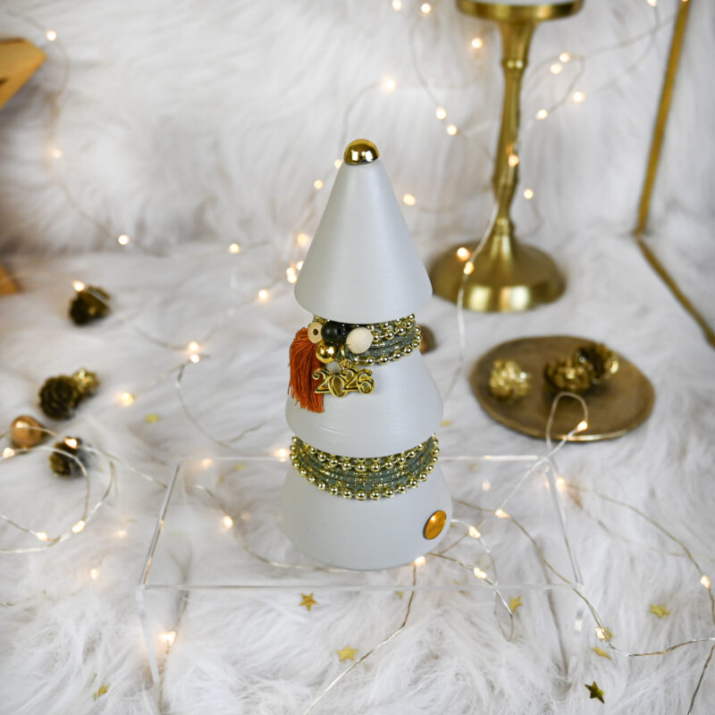 Διακοσμητικό Δέντρο Μεγάλο – Εκρού - Image 2