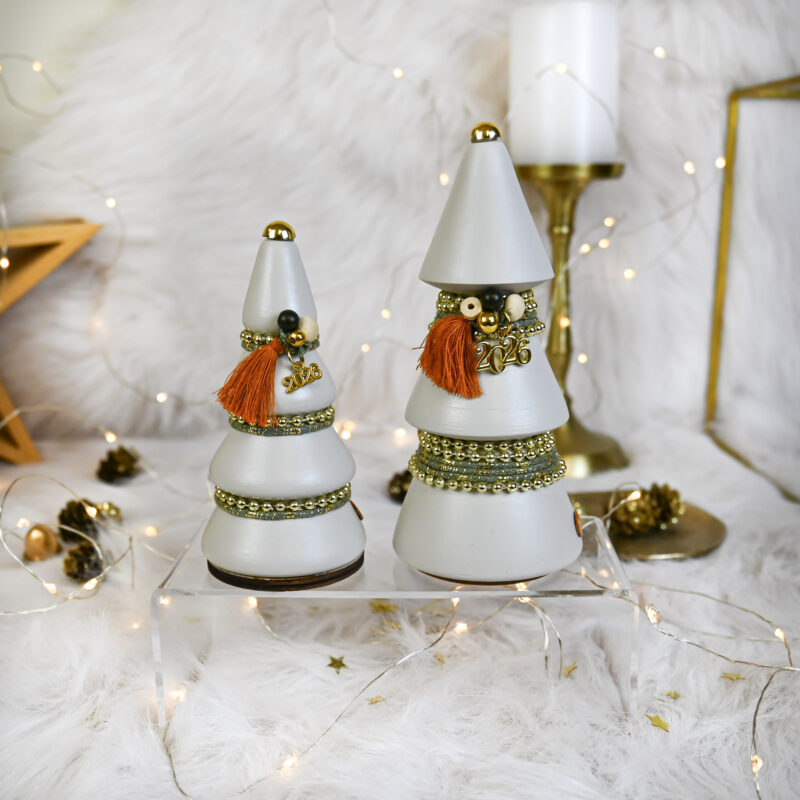 Διακοσμητικό Δέντρο Μικρό - Εκρού - Image 6