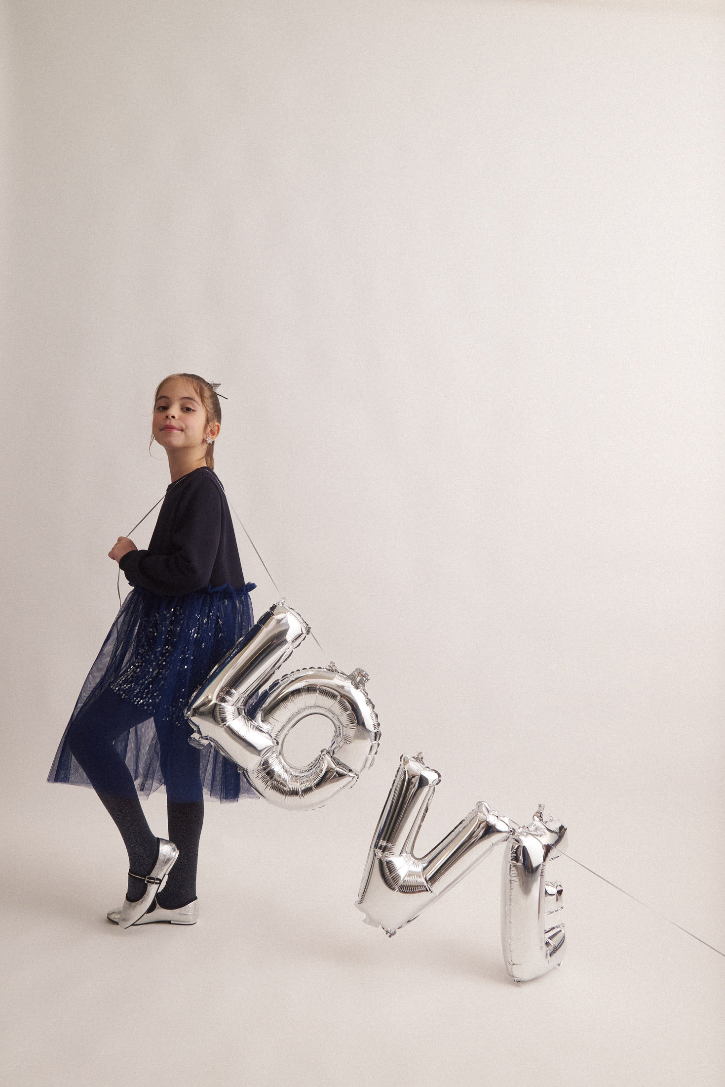 Two in a castle -Φούτερ Με Tutu Φούστα & Σορτς Με Πούλιες Μπλε (T6683) - Image 5