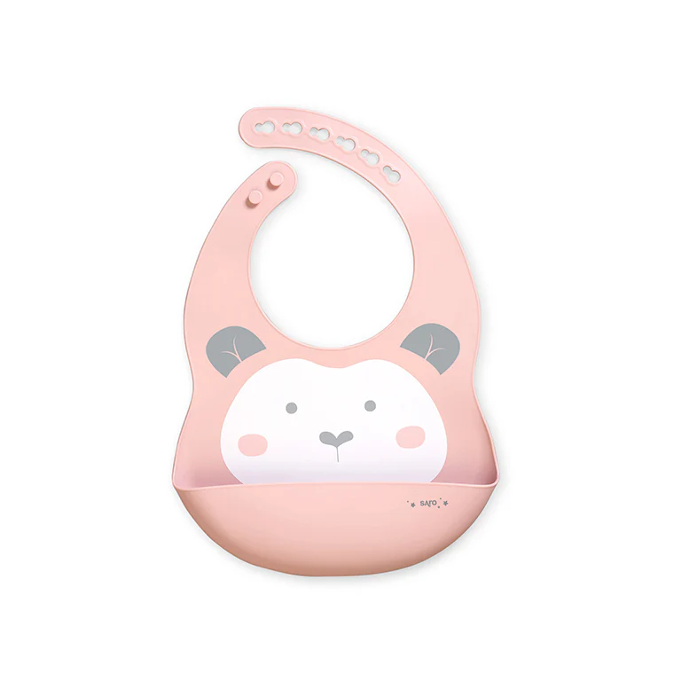 Σαλιάρα 4+ Μηνών Saro Sweet & Fun Pink 16633