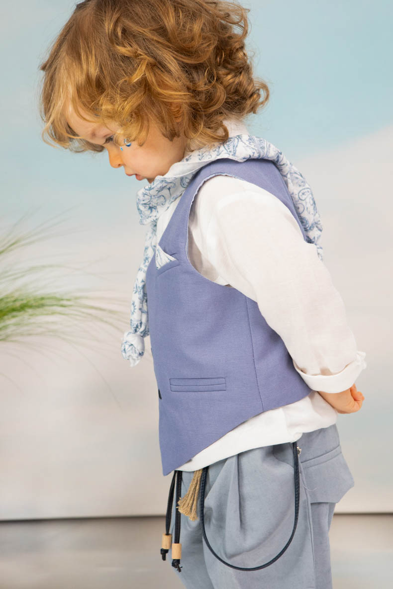 Βαπτιστικό ρούχο αγόρι Bambolino Drosos 1721 - Image 5