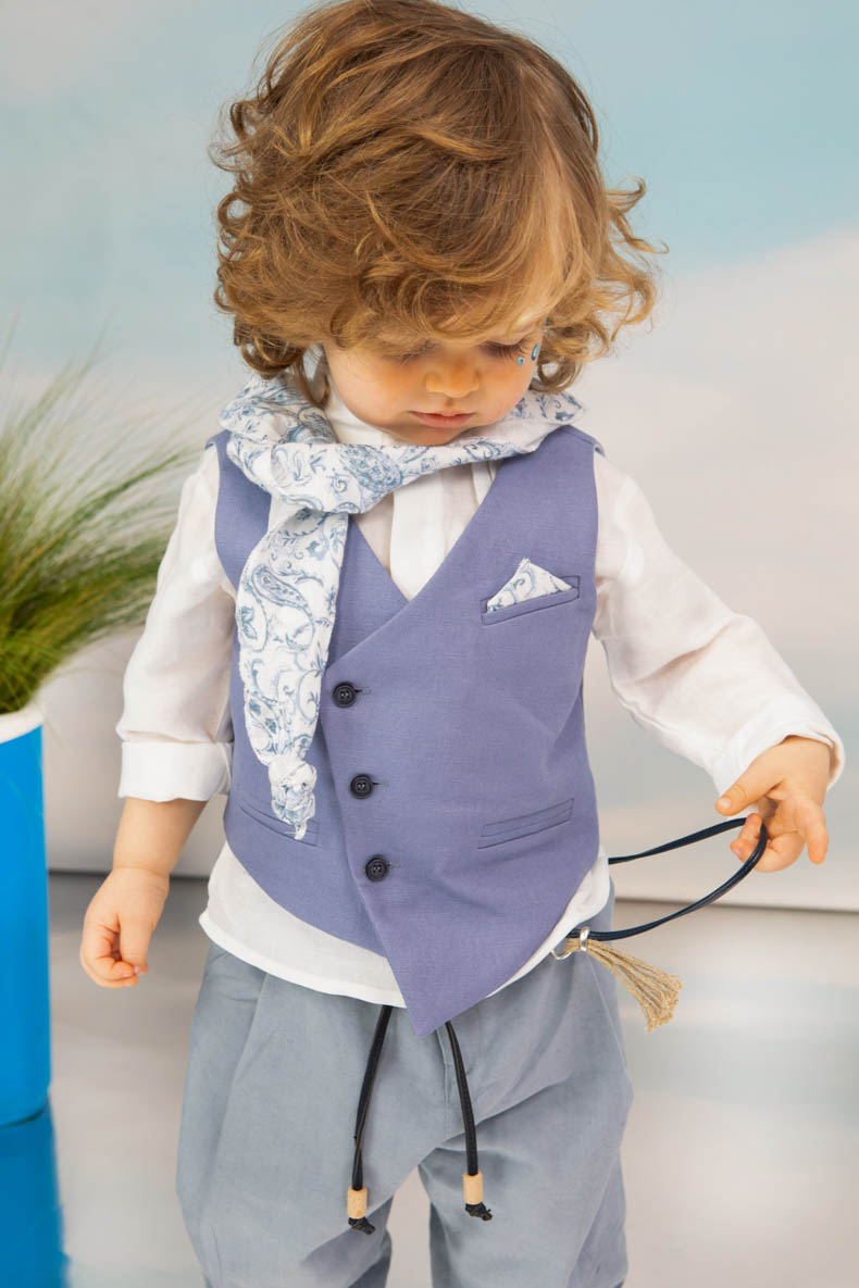 Βαπτιστικό ρούχο αγόρι Bambolino Drosos 1721 - Image 6