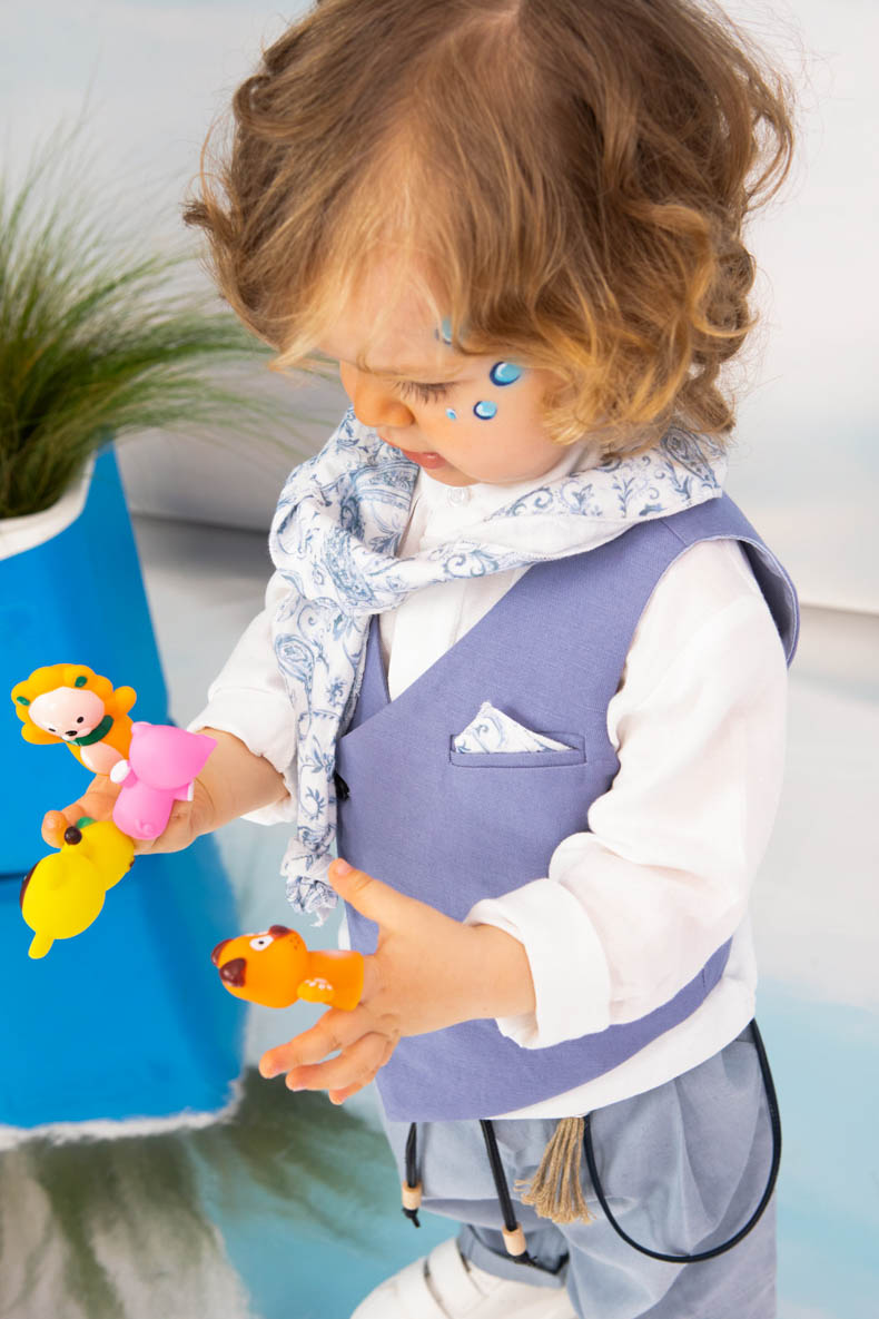 Βαπτιστικό ρούχο αγόρι Bambolino Drosos 1721 - Image 10