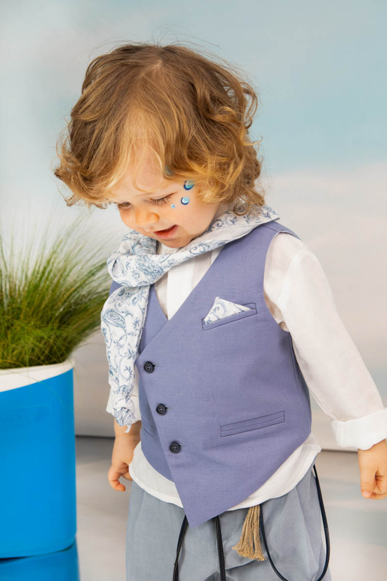 Βαπτιστικό ρούχο αγόρι Bambolino Drosos 1721 - Image 11