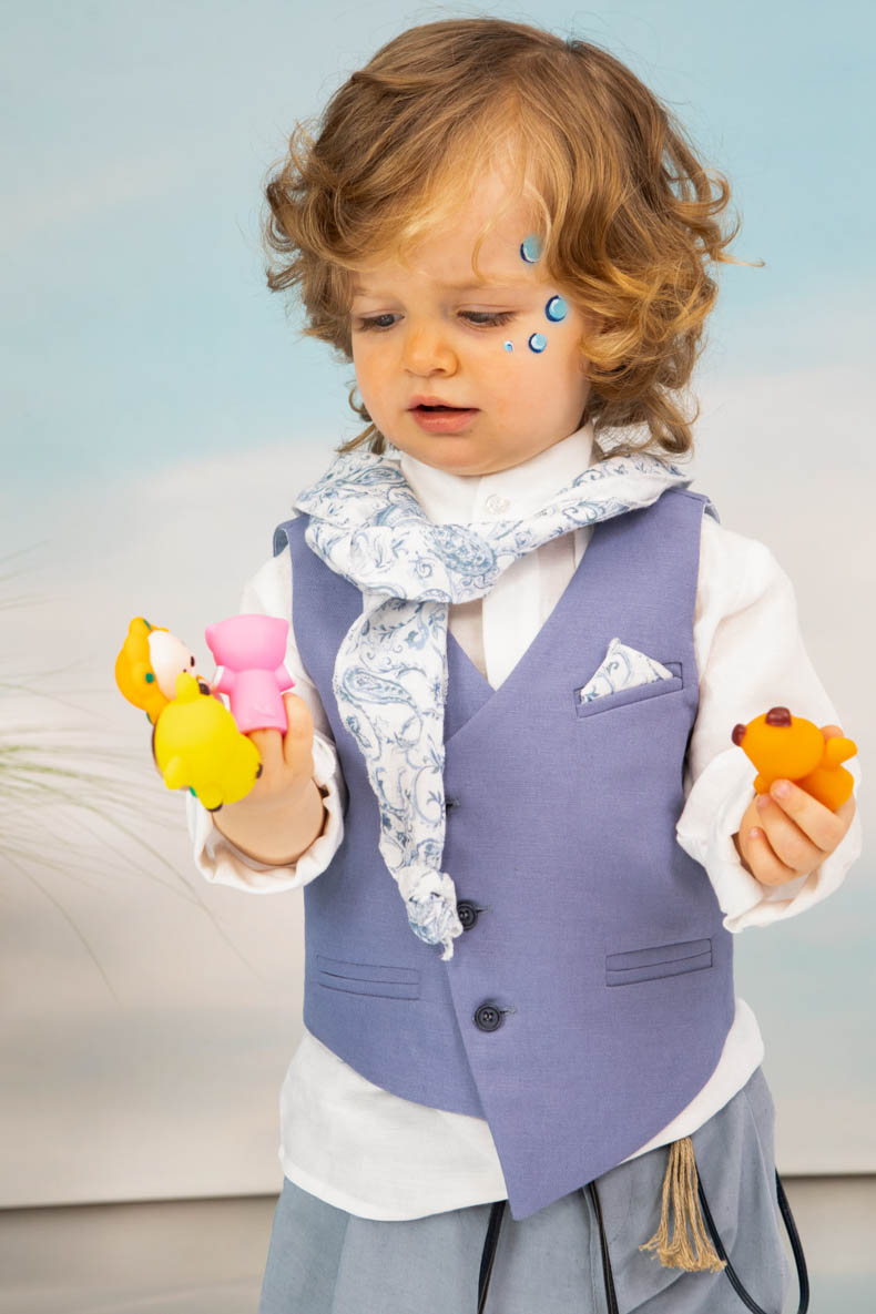 Βαπτιστικό ρούχο αγόρι Bambolino Drosos 1721 - Image 12