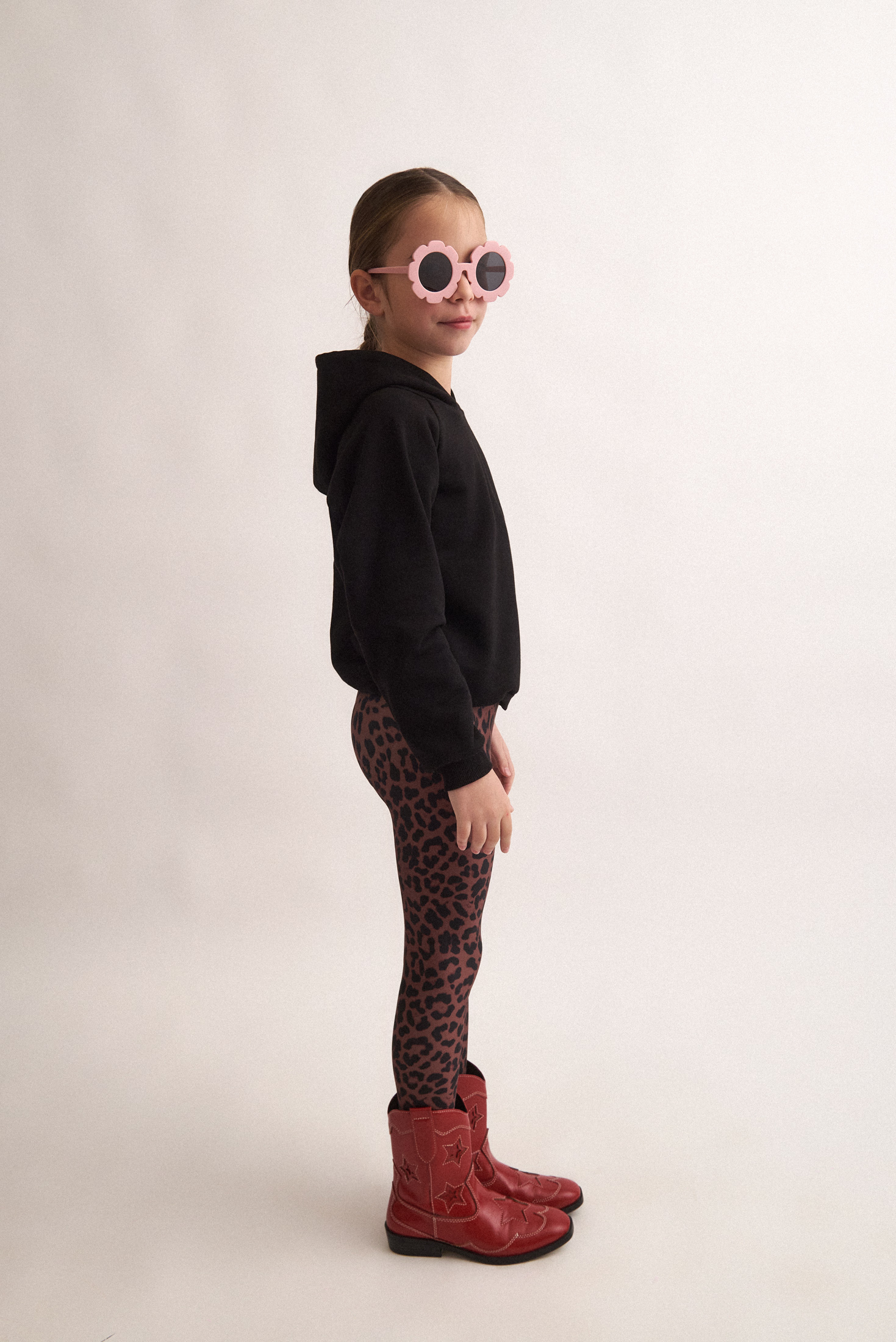 Two in a castle - Dolce Vita Σετ Φούτερ & Κολάν Leopard (T6622) - Image 5