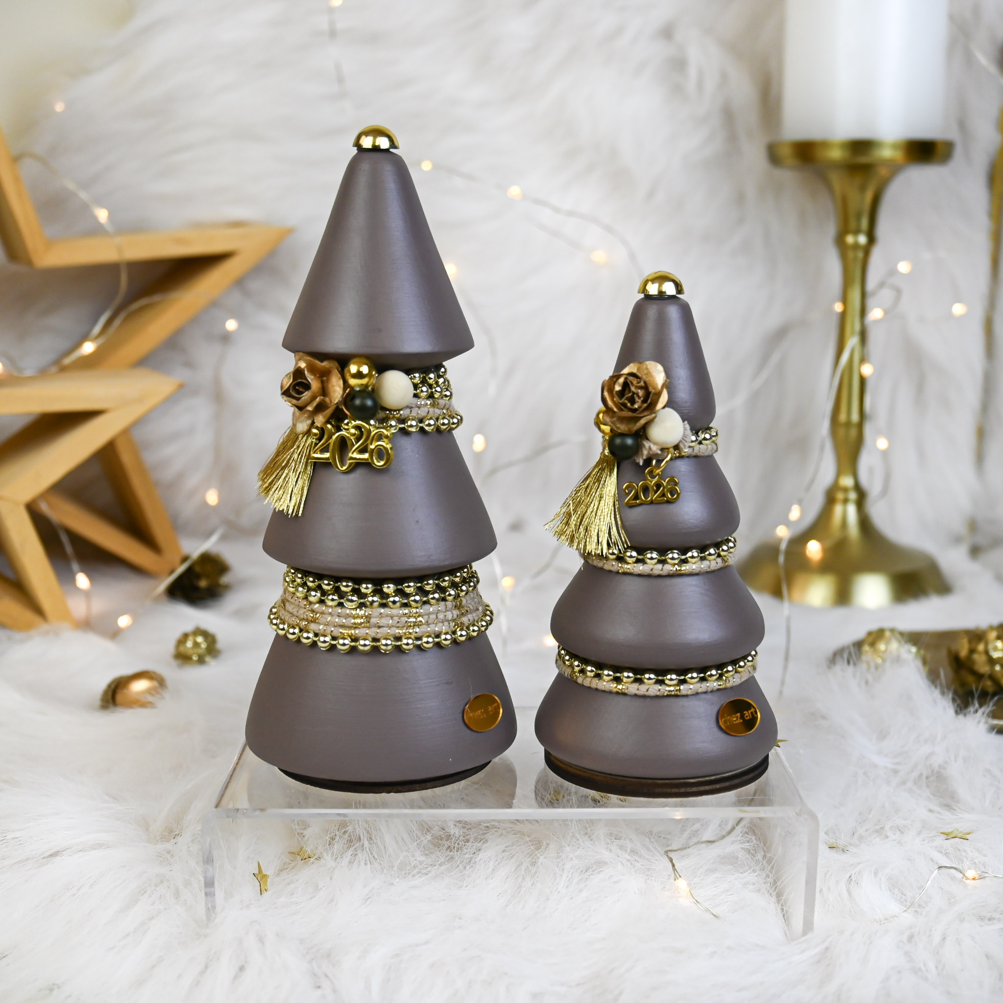 Διακοσμητικό Δέντρο Μικρό – Καφέ - Image 6