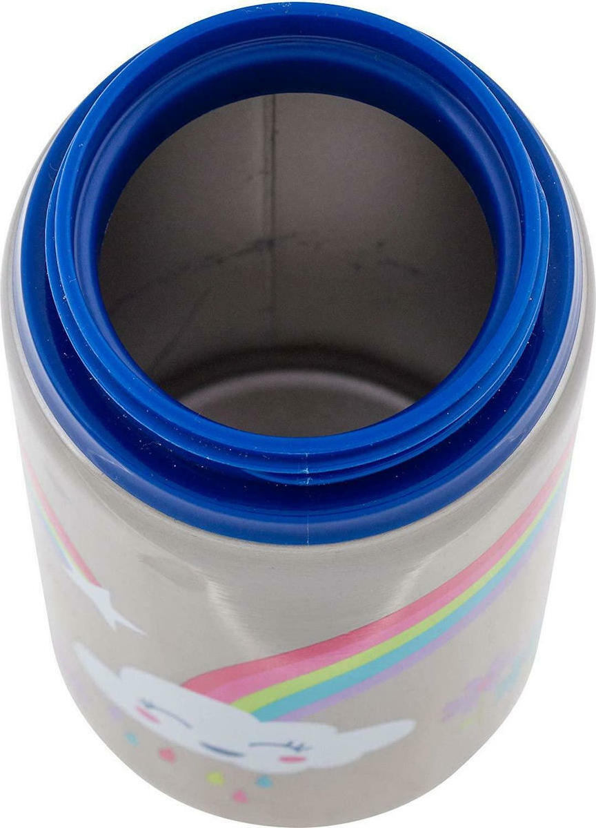 Stephen Joseph Ανοξείδωτο Παγούρι με Καλαμάκι Rainbow 532ml SJ117518 - Image 3