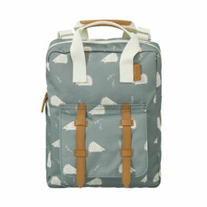 Fresk Hedgehog Small Σχολική Τσάντα Πλάτης Νηπιαγωγείου σε Γκρι χρώμα FR-FB800-05