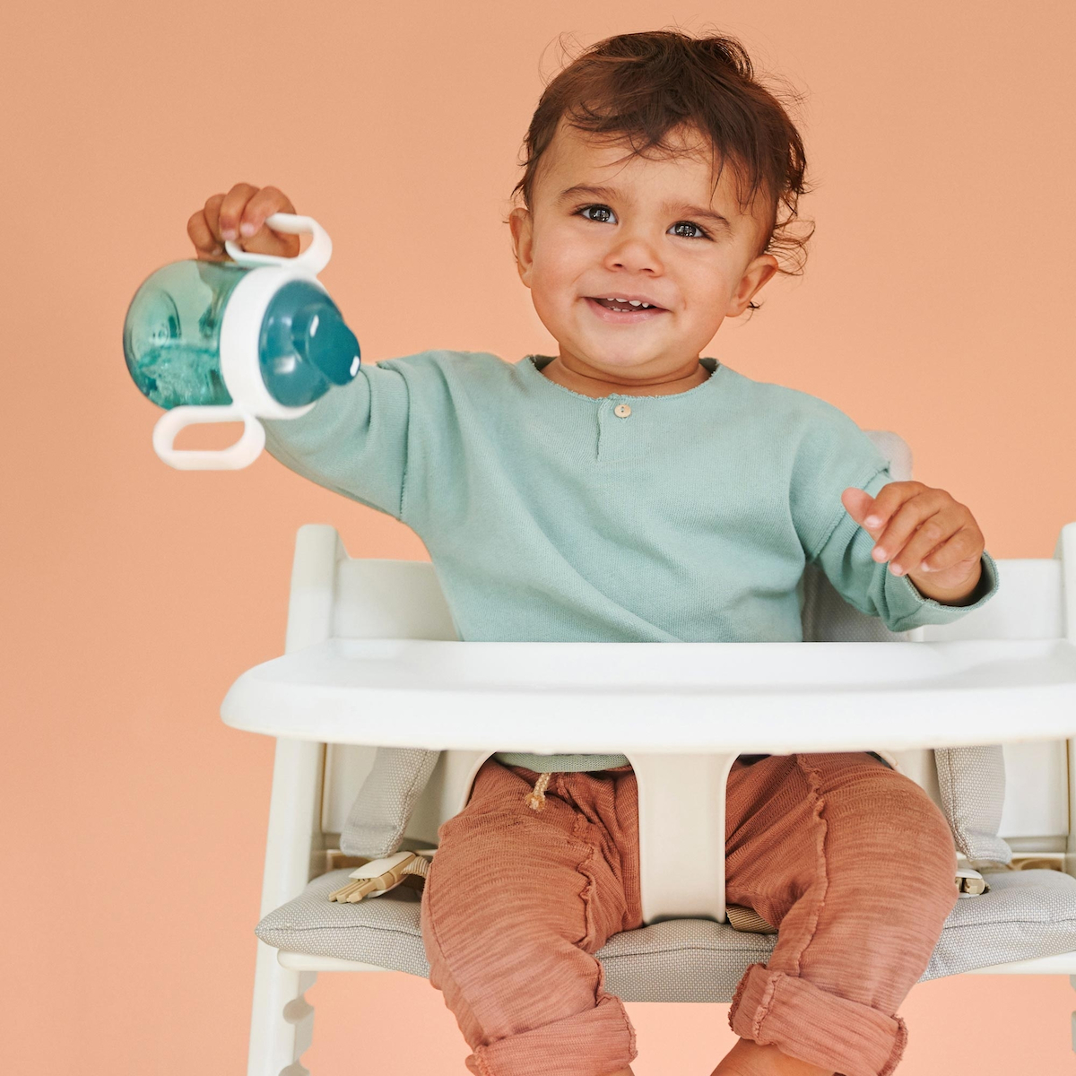 Mepal Εκπαιδευτικό Ποτηράκι 6m+ Pink 200ml mep108011078400 - Image 2