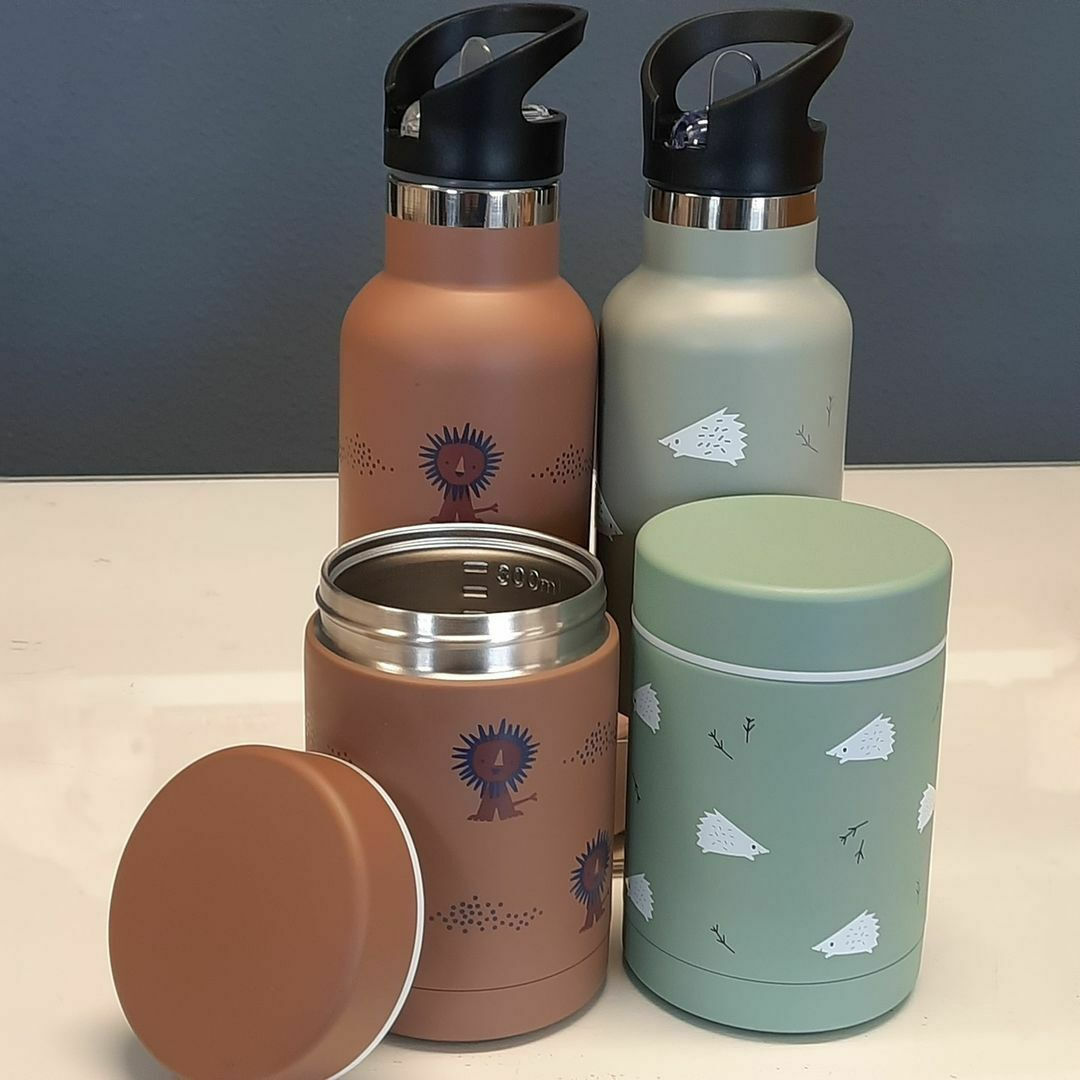 Fresk: Θερμός φαγητού με διπλό τοίχωμα από ανοξείδωτο ατσάλι 300ml - Deer Amber Brown FR-FD100-34 - Image 16