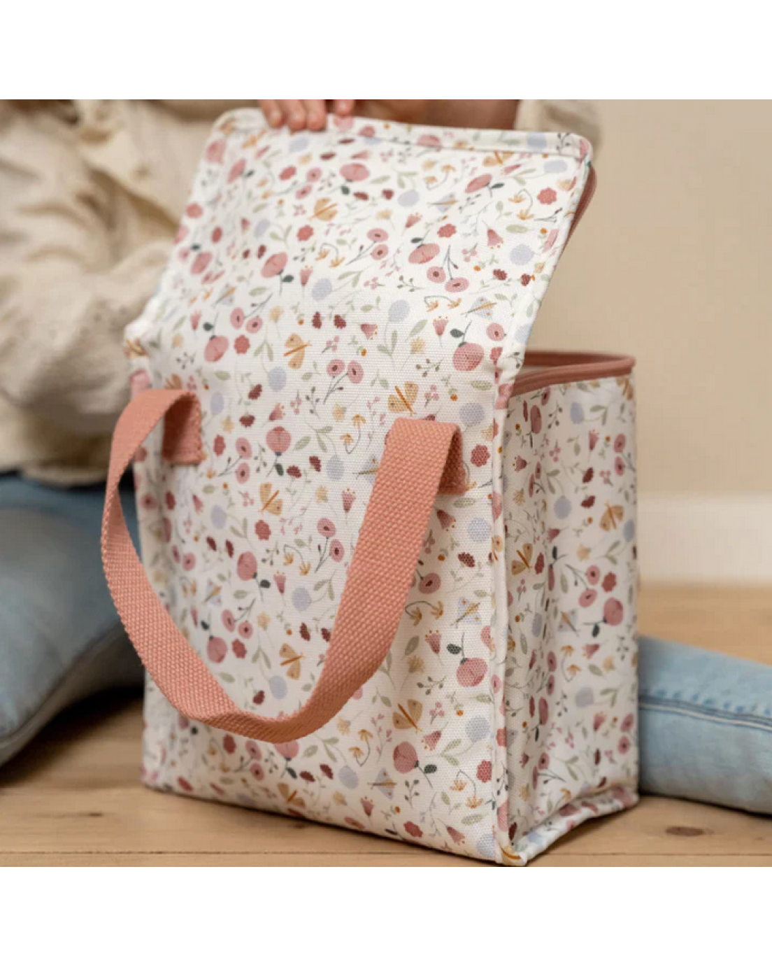 Little Dutch Ισοθερμική τσάντα Flowers & Butterflies LD4972 - Image 4