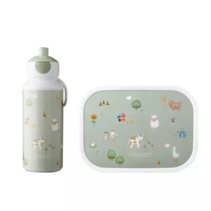 Little Dutch Campus Little Farm Σετ Φαγητού 2τμχ