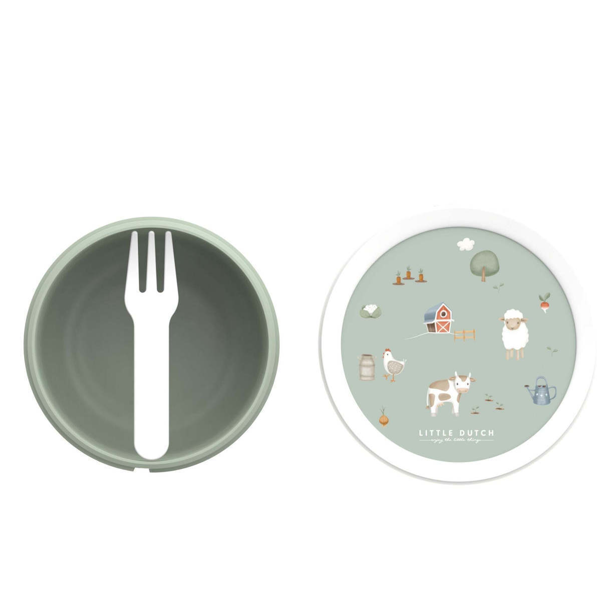 Little Dutch Φαγητοδοχείο Φρούτου Campus Little Farm - Image 2