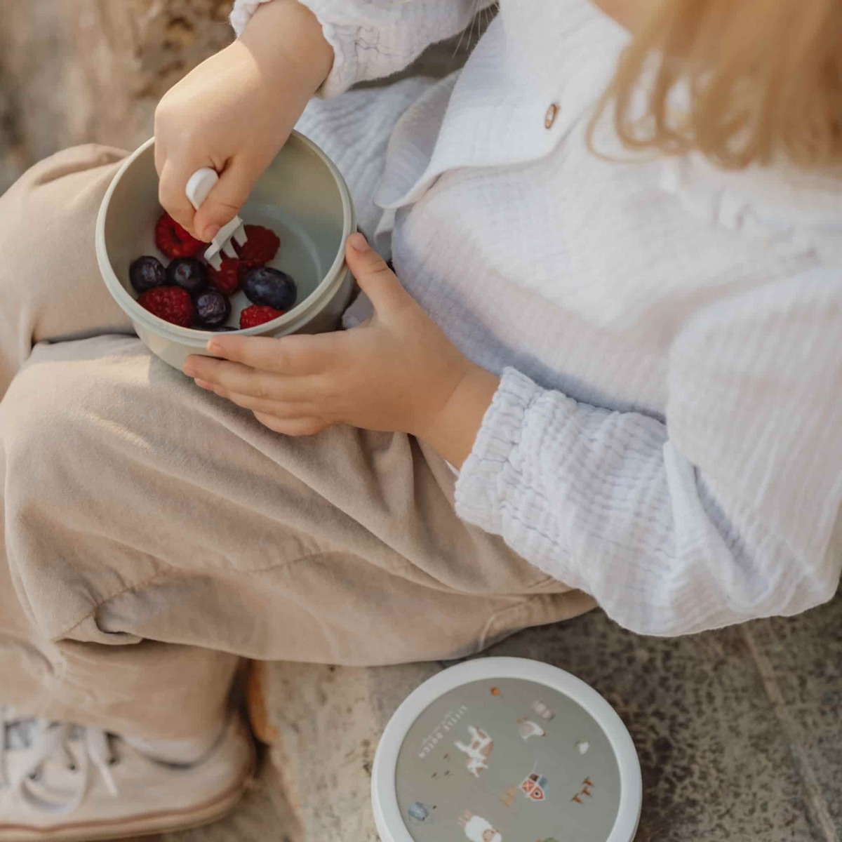 Little Dutch Φαγητοδοχείο Φρούτου Campus Little Farm - Image 6