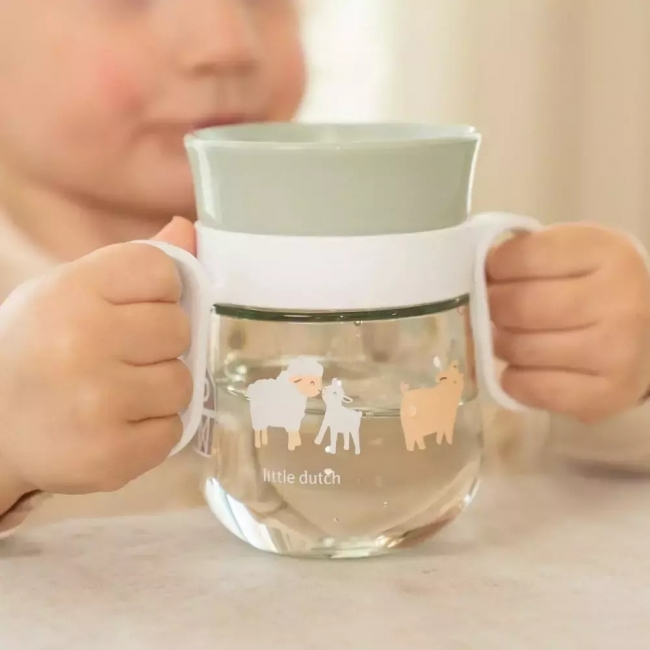 Little Dutch Σετ Φαγητού Little Farm Πράσινο 2τμχ - Image 2