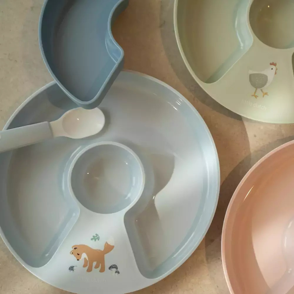 Little Dutch Σετ Φαγητού Little Farm Πράσινο 2τμχ - Image 4