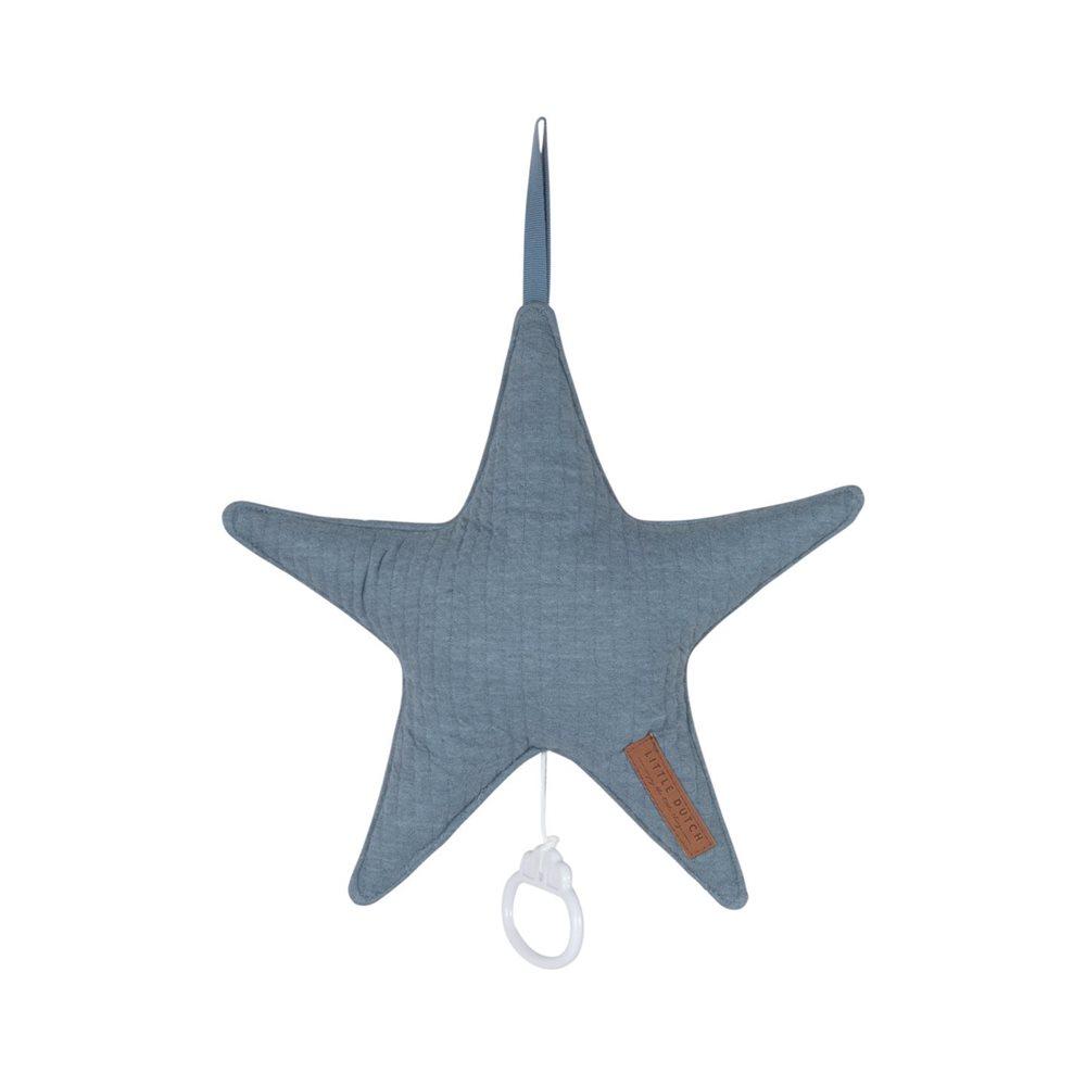 LITTLE DUTCH. Μουσικό αστέρι Pure Blue 27 Χ 27cm LD20330140