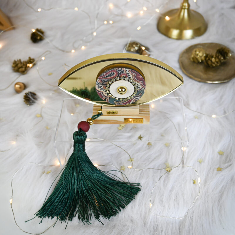 Γούρι Plexi-Ξύλο Μάτι - Image 2