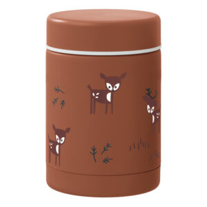 Fresk: Θερμός φαγητού με διπλό τοίχωμα από ανοξείδωτο ατσάλι 300ml - Deer Amber Brown FR-FD100-34