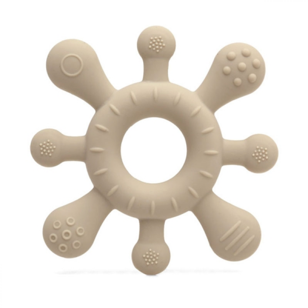 Kiokids Μασητικό Σιλικόνης Εκρού 10cm. (4155) - Image 2