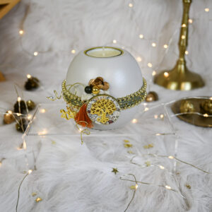 Κηροπήγιο Στρογγυλό – Εκρού